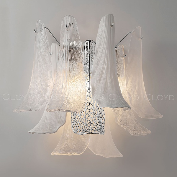 Бра Cloyd WASABI W3 / выс. 39 см - керамика - хром (арт.20663) от интернет-магазина IDODOM.RU