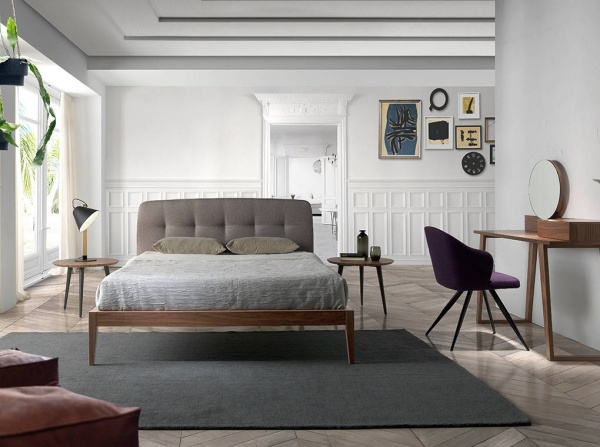 Кровать с изголовьем CP1702-B /7013 от интернет-магазина IDODOM.RU