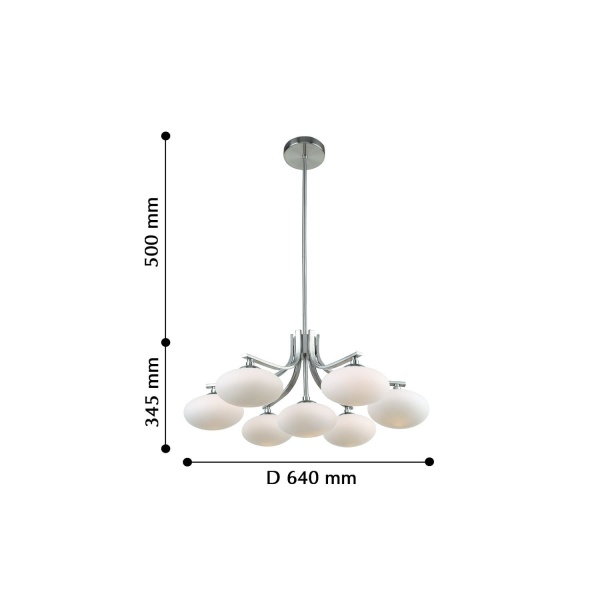 Люстра подвесная Pernetti от интернет-магазина IDODOM.RU