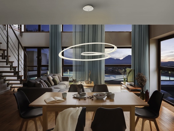 Подвесной светильник Looping белый Ø97 от интернет-магазина IDODOM.RU