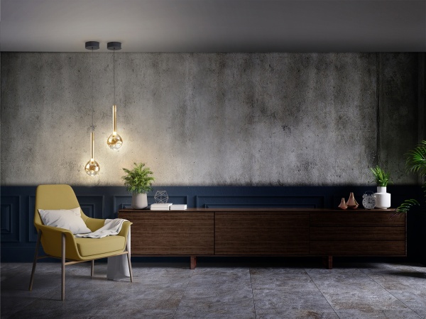 Essenza Люстра 1L - черный-золотой от интернет-магазина IDODOM.RU