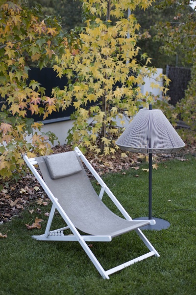 Торшер Saigon OUT 1200 C70 серый/бежевый от интернет-магазина IDODOM.RU