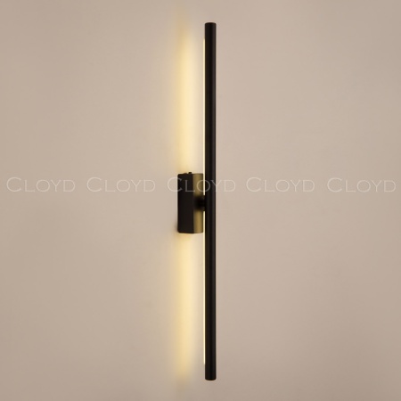 Бра Cloyd LINEAS W1 / выс. 60 см- 4000K - черный матовый (арт.20118) от интернет-магазина IDODOM.RU