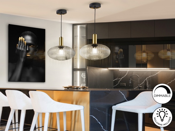 Подвесной светильник Norma 1L прозрачный от интернет-магазина IDODOM.RU