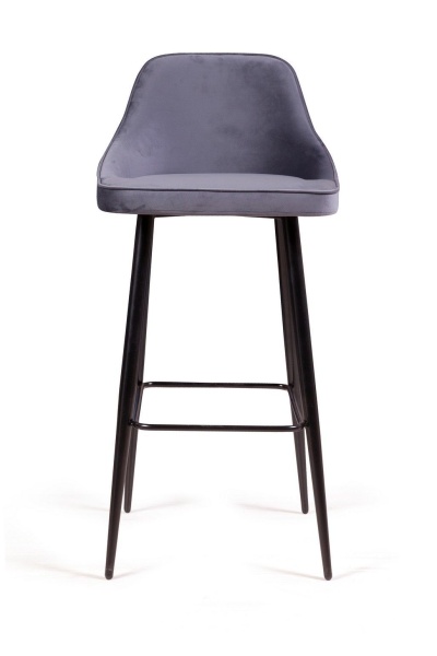 Стул барный Neo ромб, бархат серый 27 от интернет-магазина IDODOM.RU