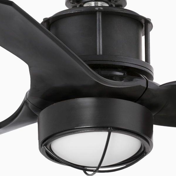 Матовый черный вентилятор Just Fan XS LED DC 81см SMART от интернет-магазина IDODOM.RU