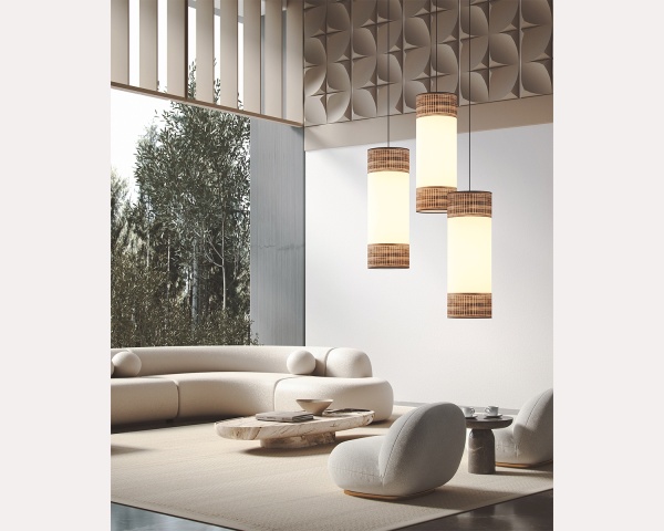 Подвесной светильник Tamiz орех от интернет-магазина IDODOM.RU