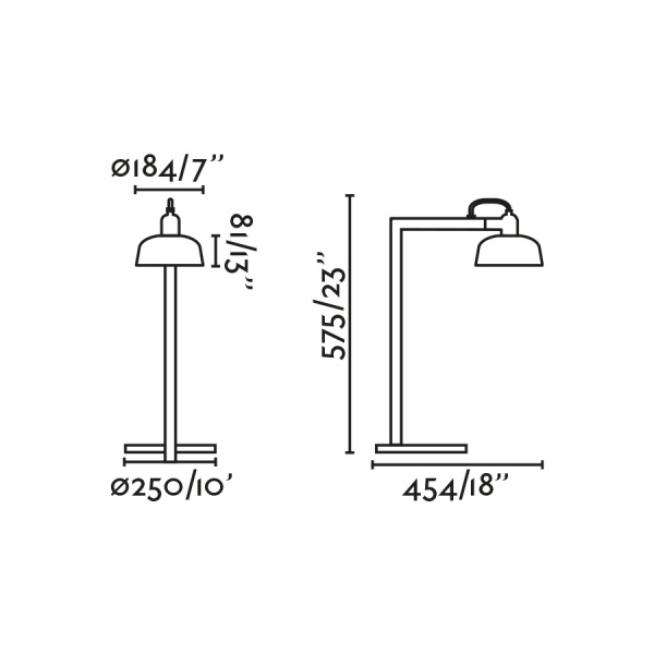Настольная лампа Tatawin черного цвета от интернет-магазина IDODOM.RU
