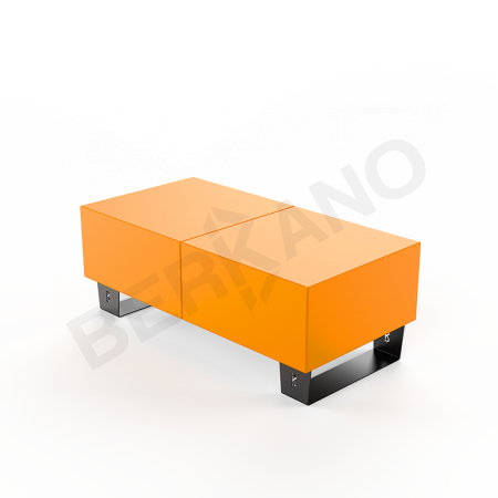 Скамейка Brick 120 Orange