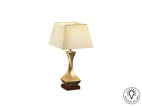 Настольная лампа Deco1L золотая от интернет-магазина IDODOM.RU