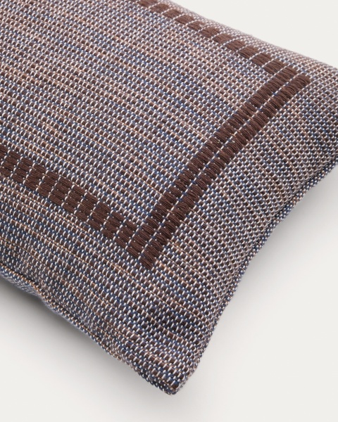 Чехол на подушку Narelle 100% PET синий 30 x 50 см от интернет-магазина IDODOM.RU