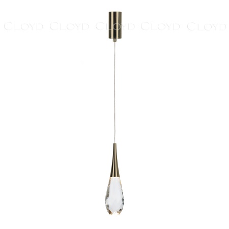 Подвесной светильник Cloyd IONIC P1 / выс. 32 см - золото (арт.11564) от интернет-магазина IDODOM.RU