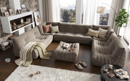 Кресло ДеФранс™️ 1-местное - Эконом микровелюр