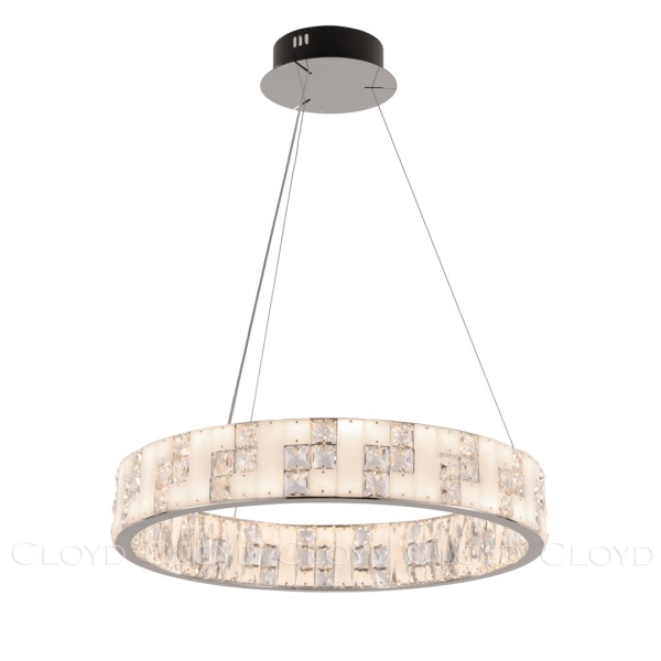 Люстра Cloyd PERSEFONA C1 / Ø60 см - никель (арт.11226) от интернет-магазина IDODOM.RU