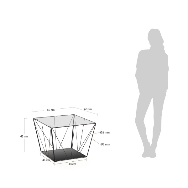 Журнальный столик Tilo 60x60 от интернет-магазина IDODOM.RU