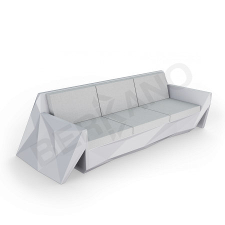 Диван Quaro с подушками Concrete Gray, Gray
