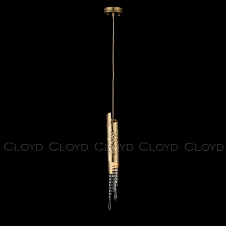 Подвесной светильник Cloyd EFIALT P1 / выс. 66 см - латунь (арт.11521) от интернет-магазина IDODOM.RU