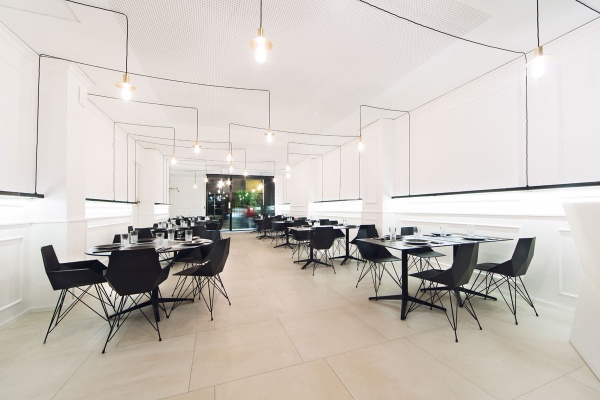 Стул Faz с подлокотниками на стальных ножках от интернет-магазина IDODOM.RU