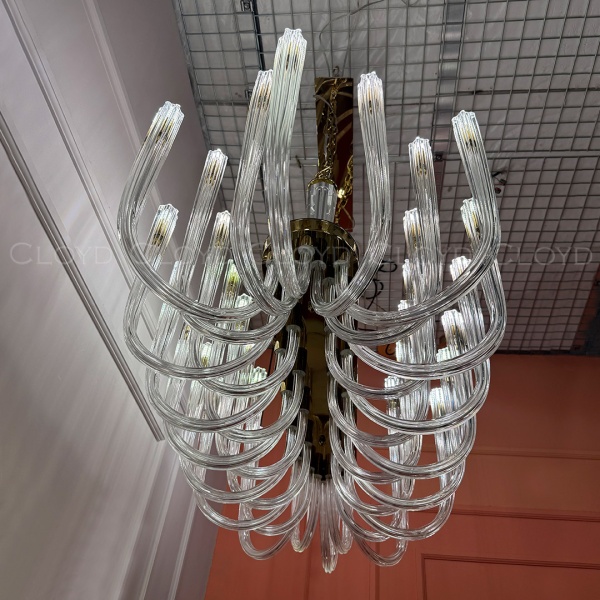 Люстра Cloyd AEDA C32 / шир. 120 см - золото (арт.11667) от интернет-магазина IDODOM.RU