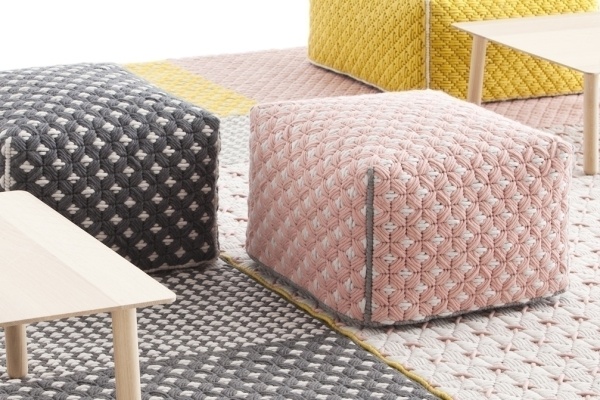 Пуф маленький Silai Rose от интернет-магазина IDODOM.RU