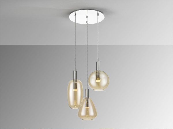 Nara Люстра 3L хром D45 от интернет-магазина IDODOM.RU