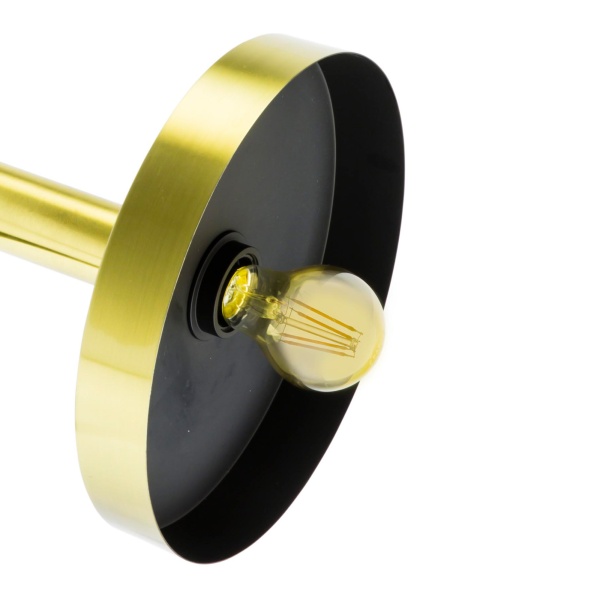 Люстра Whizz 3L золотая / черная от интернет-магазина IDODOM.RU