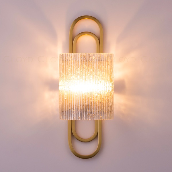 Бра Cloyd TABLION W1 / выс. 34 см - латунь (арт.20161) от интернет-магазина IDODOM.RU