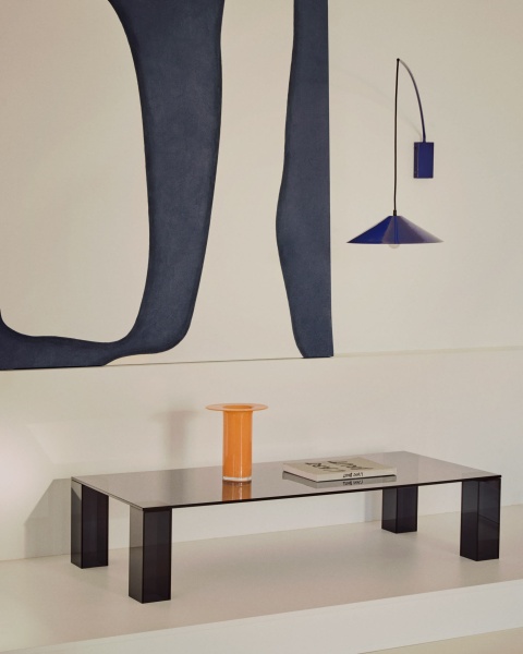 Настенный светильник Kally с отделкой синего цвета от интернет-магазина IDODOM.RU