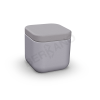 Пуф Grace серого цвета, аксессуар серого цвета