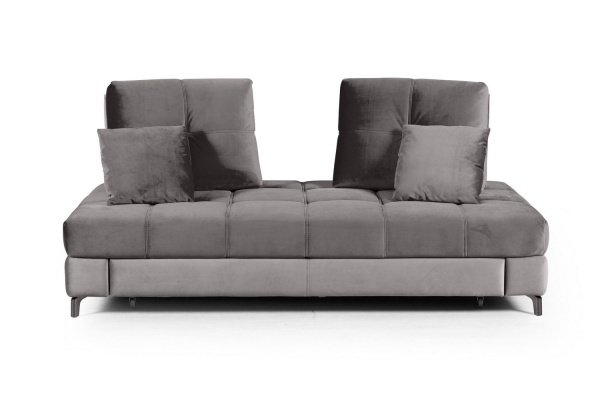 Reef диван-кровать велюр серый от интернет-магазина IDODOM.RU