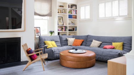 Диван ДеФранс™️ прямой 2-х местный - Омега велюр