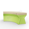 Скамейка X-seat Arc Spring Green, Bone Brown