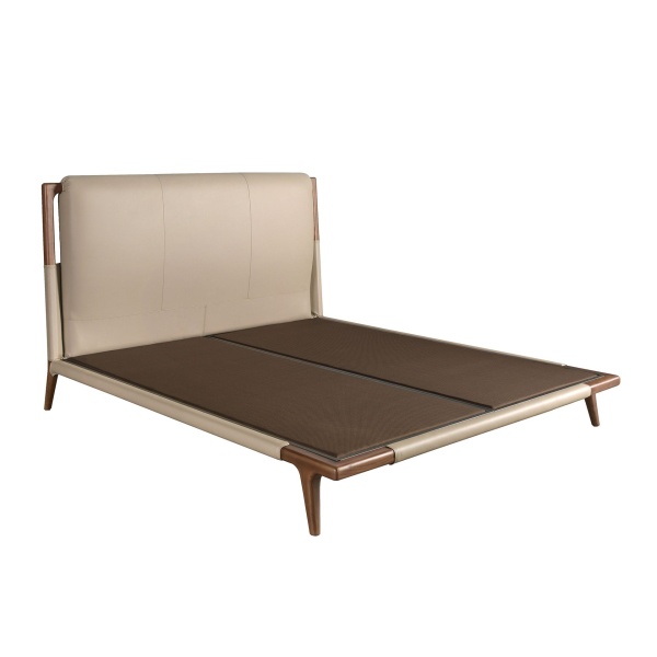 Кровать 7194 из экокожи цвета норки 180 х 200 см от интернет-магазина IDODOM.RU