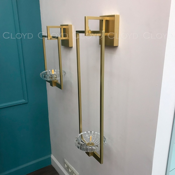 Бра Cloyd BEKAR W1 / выс. 38 см - латунь (арт.20386) от интернет-магазина IDODOM.RU