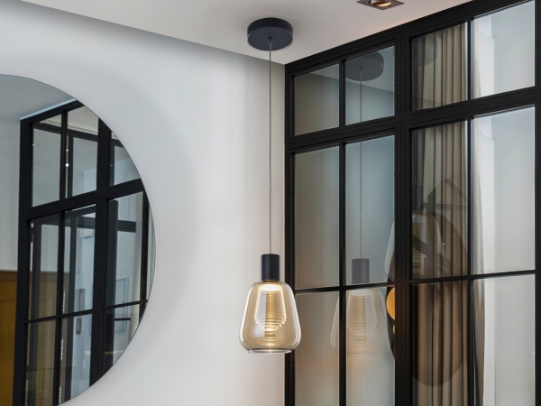 Carisa Подвесной светильник 1L черный от интернет-магазина IDODOM.RU