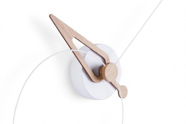 Настенные часы Pico дуб-белый от интернет-магазина IDODOM.RU