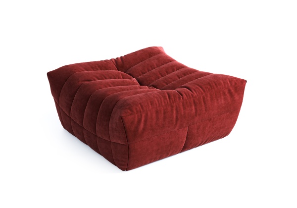 Пуф ДеФранс™️ 90/90 - Эконом микровелюр