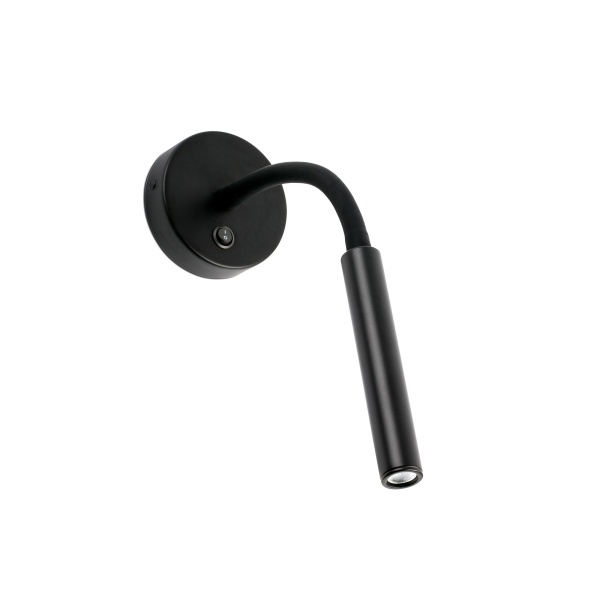 Бра с ридером Kale черное от интернет-магазина IDODOM.RU