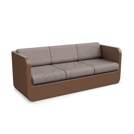 Диван Grace с подушками Brown, Cappuccino