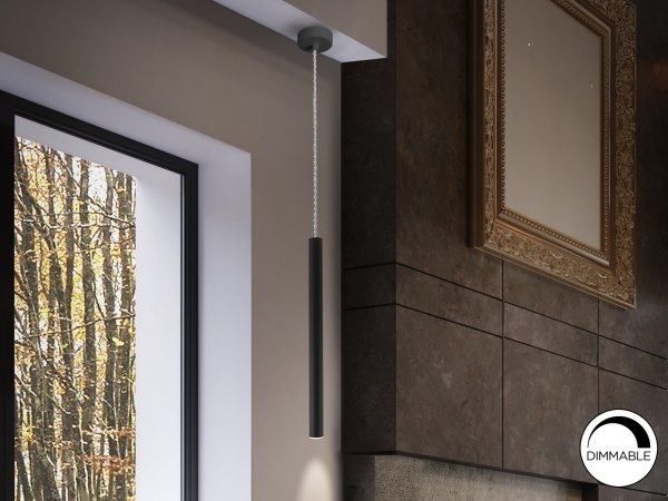 Подвесной светильник Varas 1L черный от интернет-магазина IDODOM.RU