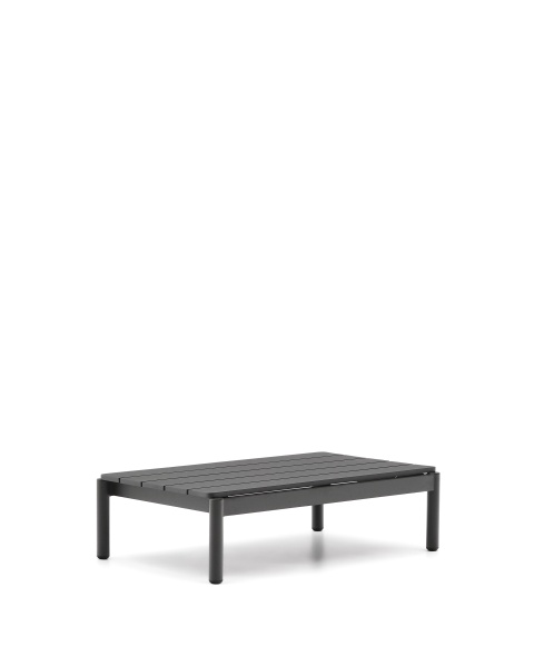 Журнальный столик Sorells из серого алюминия 57 x 91 см от интернет-магазина IDODOM.RU