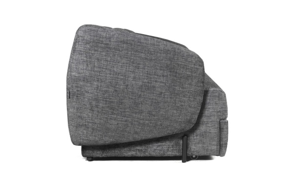 Bubble диван-кровать прямой, механизм «дельфин», микромех Rozy dark grey от интернет-магазина IDODOM.RU