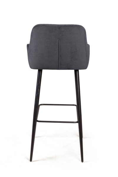 Стул барный Robert, бархат серый 27 от интернет-магазина IDODOM.RU