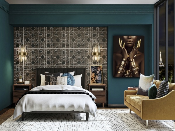 Фотография на стекле Sombra y oro 90x120 от интернет-магазина IDODOM.RU