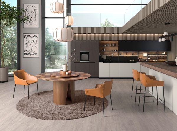 Стул 4144/DC931A коричневый из экокожи от интернет-магазина IDODOM.RU