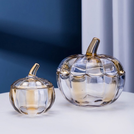 Шкатулка Cloyd POME Box / выс. 11 см - янтар. стекло (арт.50051) от интернет-магазина IDODOM.RU