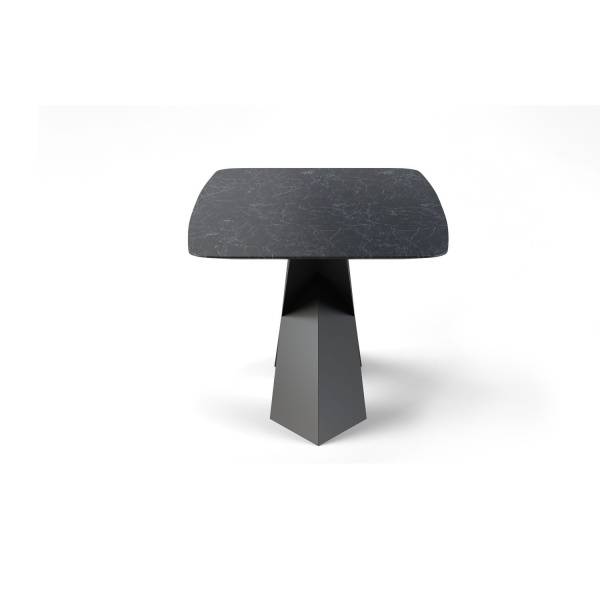 Стол овальный Tyler 180, керамика матовая, темный от интернет-магазина IDODOM.RU