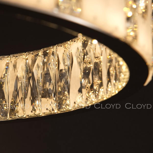 Люстра Cloyd PERSEFONA C1 / Ø60 см - никель (арт.11226) от интернет-магазина IDODOM.RU