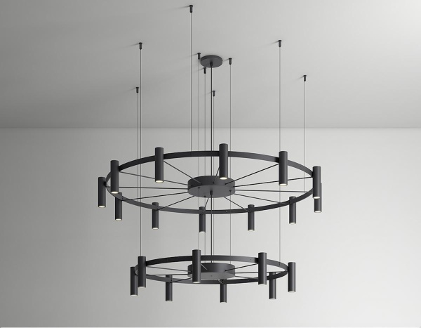 Люстра Laverd LAV_3805S 16 ламп от интернет-магазина IDODOM.RU