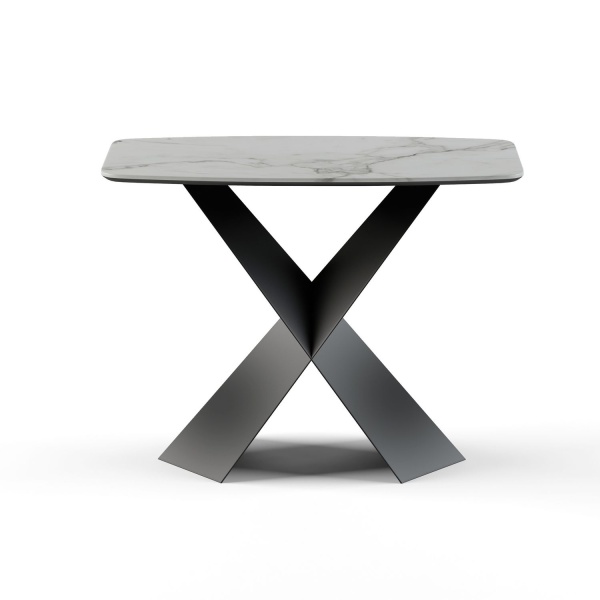 Консоль Tyler 100 керамика матовая, белая от интернет-магазина IDODOM.RU